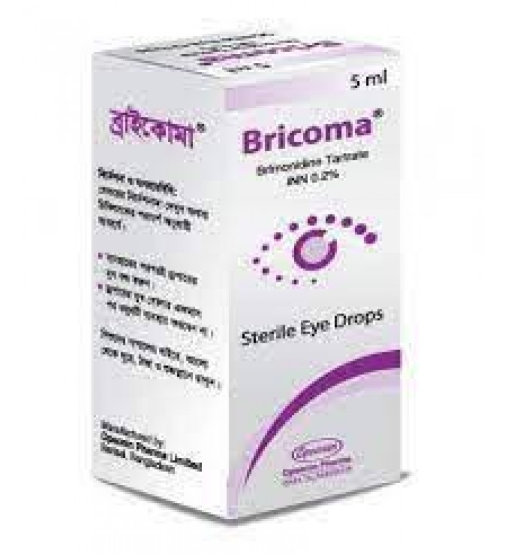 Eye Drop Bricoma 0.2% (5ml)